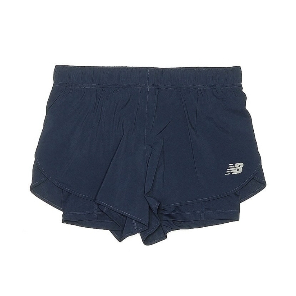 New Balance Women's Athletic Navy Shorts